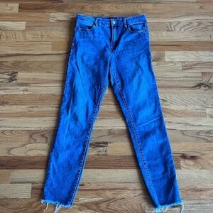 CLUB MONACO SKINNY jeans Raw Hem 28